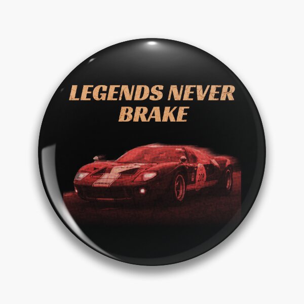 Artikelvorschau, Legenden bremsen niemals – Vintage-Rennen entworfen und verkauft von ZJDesignsArt.
