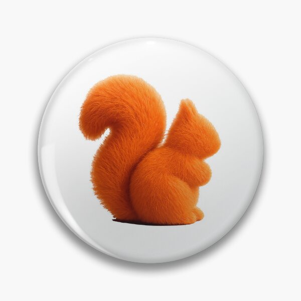 Item preview, It’s So Fluffy! Orange Squirrel  designed and sold by SecretSquirrellDesigns.