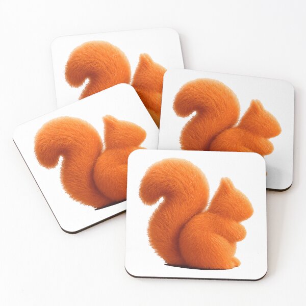 Item preview, It’s So Fluffy! Orange Squirrel  designed and sold by SecretSquirrellDesigns.