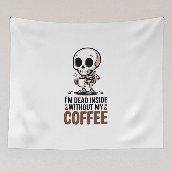 Item preview, Dead Inside Without My Coffee - Smile designed and sold by Peter Stawicki.