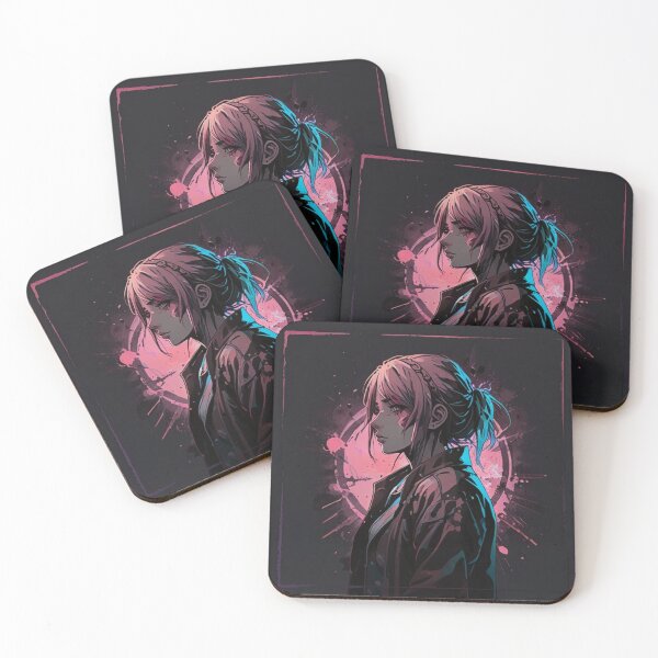 Item preview, Graduation Anime Warrior | High Contrast Spectral Anime Print designed and sold by Joy-boy-op.