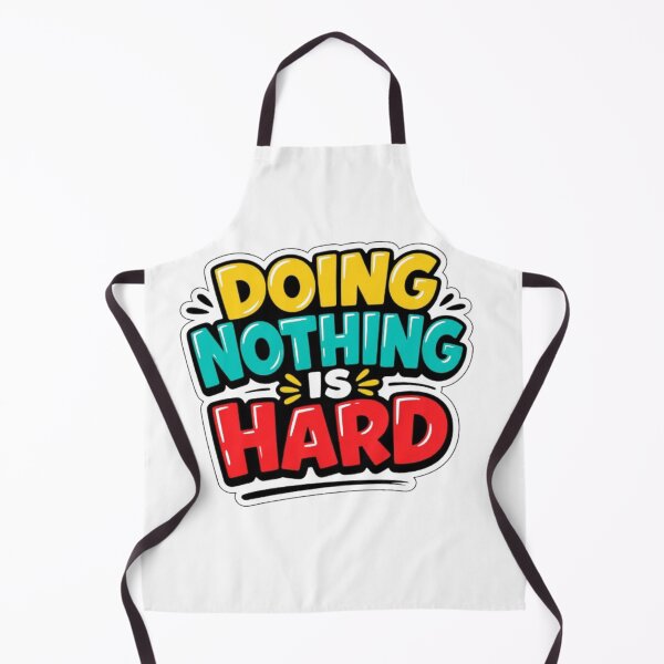 Item preview, Doing Nothing Is Hard Funny T-Shirt – Lazy Humor Comic Style Design designed and sold by THAMIM REALITY 2.0.