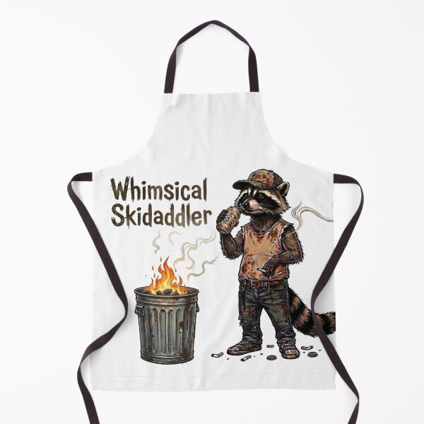 Item preview, Whimsical Skidaddler - Trash Brew Raccoon designed and sold by orioleoutdoor.