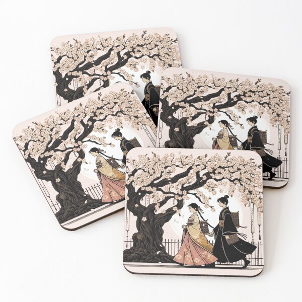 Item preview, Under the Blossom Tree – Joseon Era Romance designed and sold by NerdiPop.