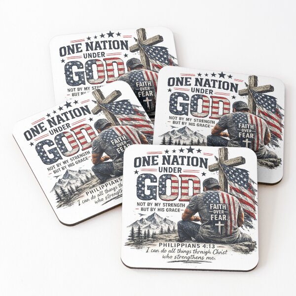 Item preview, One Nation Under God/Faith Over Fear designed and sold by BRS2022.