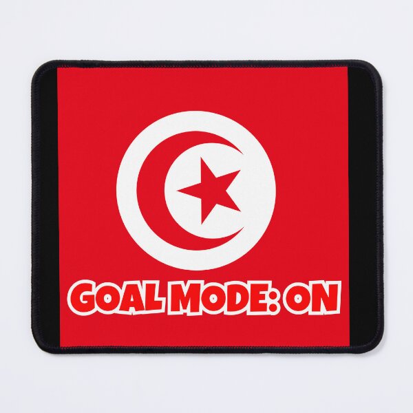 Item preview, Tunisia Soccer Fan Shirt – GOALMODE: ON Football Tee designed and sold by LovelyHappyGift.