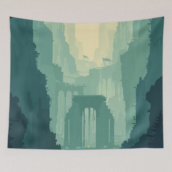 Item preview, Jungle Architecture designed and sold by AbstractAnom.