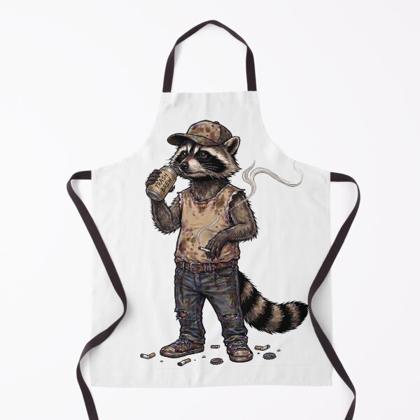 Item preview, Trash Brew Raccoon - Gritty Urban Style designed and sold by orioleoutdoor.