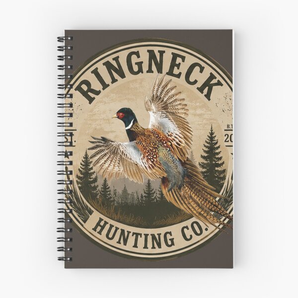Item preview, Ringneck Hunting Co. Vintage Pheasant Logo designed and sold by TammyHunterArt.