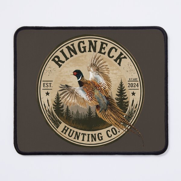 Item preview, Ringneck Hunting Co. Vintage Pheasant Logo designed and sold by TammyHunterArt.