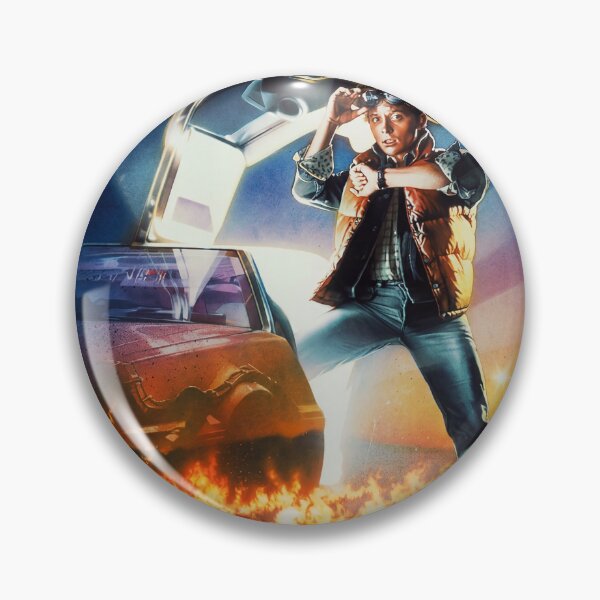 Item preview, Back To The Future Movie Poster designed and sold by NeonArcadeForge.