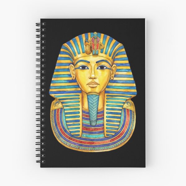 Item preview, Golden Tutankhamun Mask – Liquid Gold Pharaoh Ancient Egypt Art designed and sold by GulfSignature.