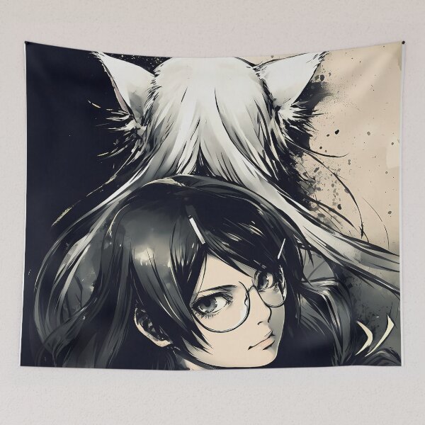 Item preview, Hanekawa & Black Hanekawa - 2 designed and sold by Infinite-Aspire.