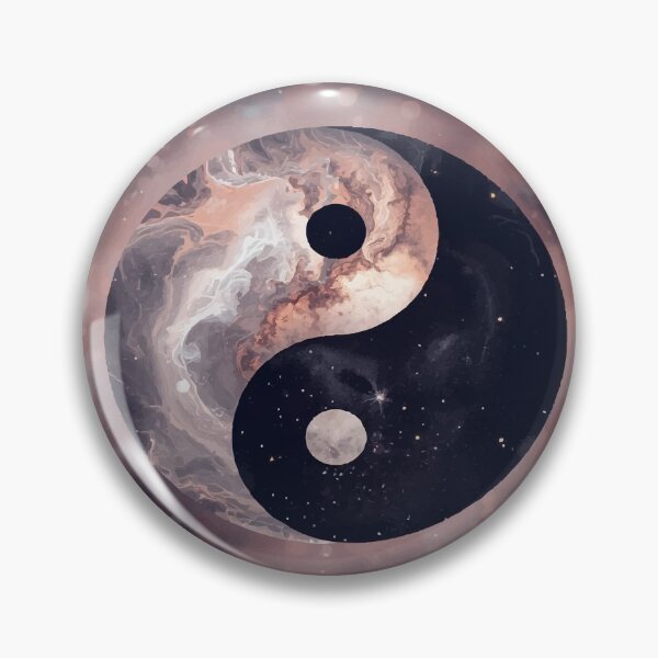 Item preview, Nebula Yin Yang designed and sold by AbstractAnom.