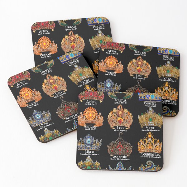 Item preview, Complete Astrology Crown Collection Art designed and sold by bewitchedcuties.
