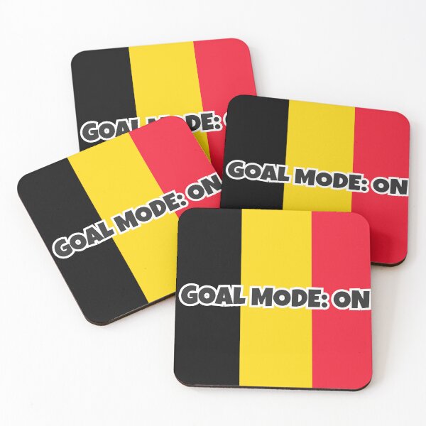 Item preview, Belgium Soccer Fan Shirt – GOALMODE: ON Football Tee designed and sold by LovelyHappyGift.