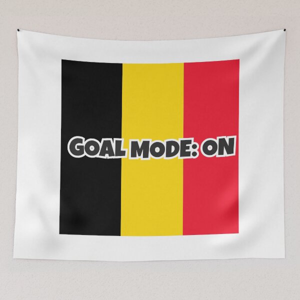 Item preview, Belgium Soccer Fan Shirt – GOALMODE: ON Football Tee designed and sold by LovelyHappyGift.