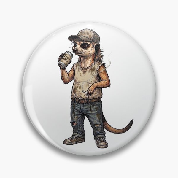 Item preview, Trash Brew Meerkat - Urban Scavenger designed and sold by orioleoutdoor.