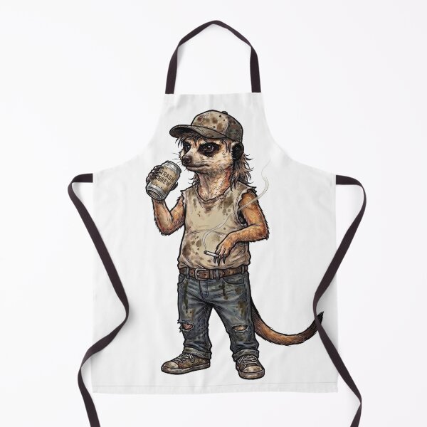 Item preview, Trash Brew Meerkat - Urban Scavenger designed and sold by orioleoutdoor.