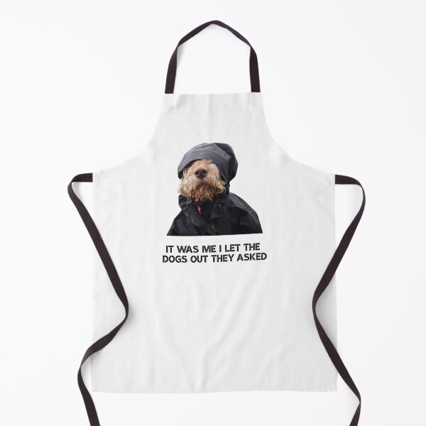 Item preview, It Was Me I Let the Dogs Out They Asked | Funny Guilty Dog Meme designed and sold by Cutie Galore.