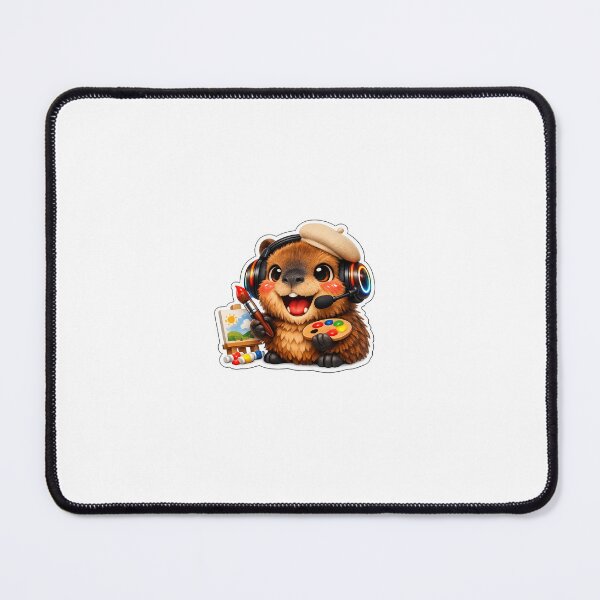 Item preview, Cute Capybara Collection Kawaii Animal Art designed and sold by Aramdesing.
