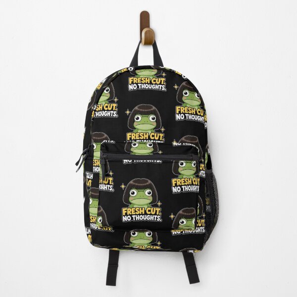 Item preview, Fresh Cut No Thoughts Funny Frog designed and sold by ArtFeverShop.