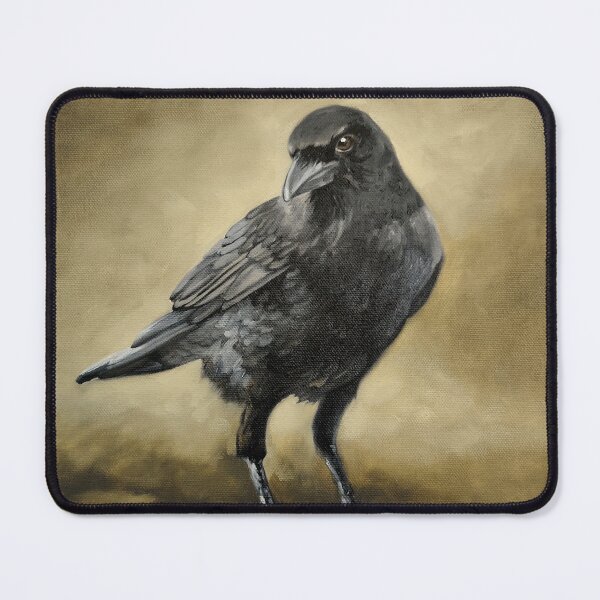 Item preview, American Crow painting 2 designed and sold by Emily Bickell.
