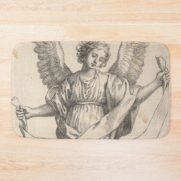 Item preview, Angel with a Banderole by Claude Mellan  designed and sold by AnimaliaStar.