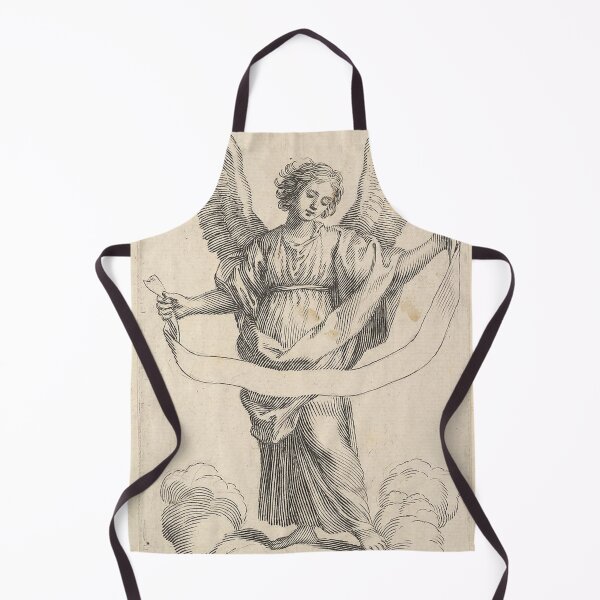 Item preview, Angel with a Banderole by Claude Mellan  designed and sold by AnimaliaStar.