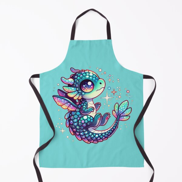 Item preview, Cute baby water fantasy dragon designed and sold by NerdiPop.
