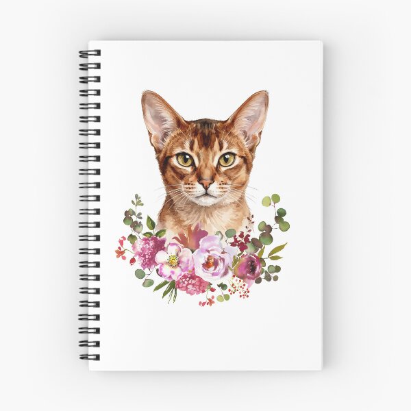 Item preview, Watercolor Abyssinian Cat designed and sold by Liededrom..