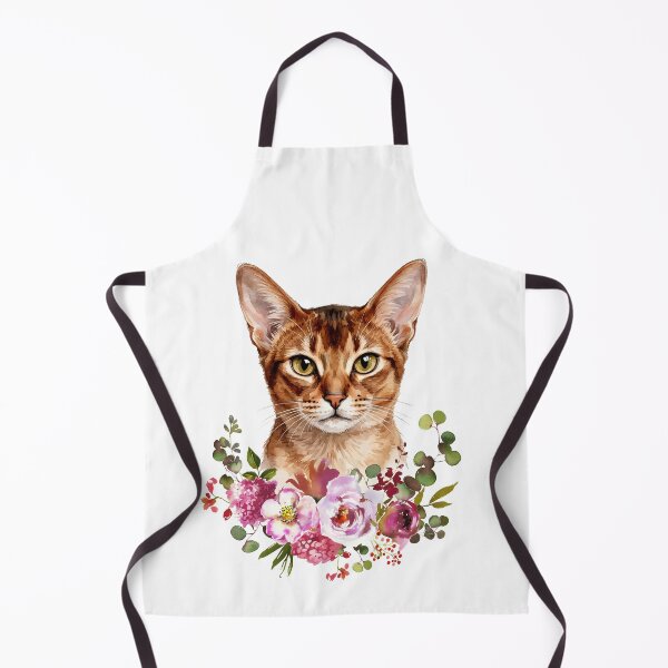 Item preview, Watercolor Abyssinian Cat designed and sold by Liededrom..