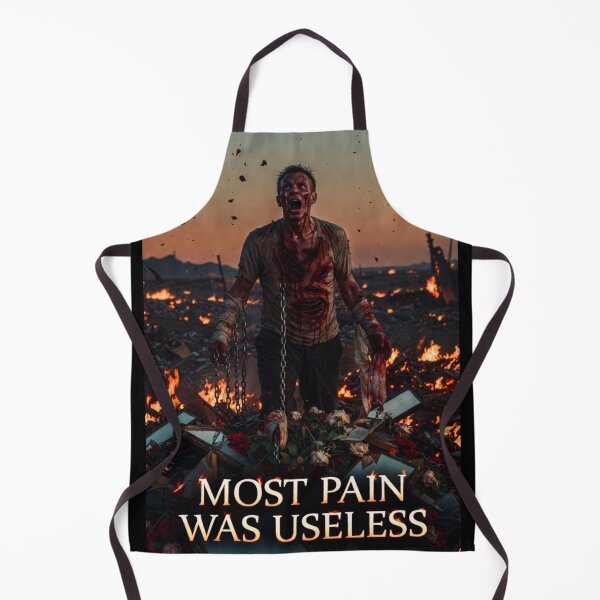 Item preview, Most Pain Was Useless Brutalist Aesthetic Graphic Tee designed and sold by MarioZ137.