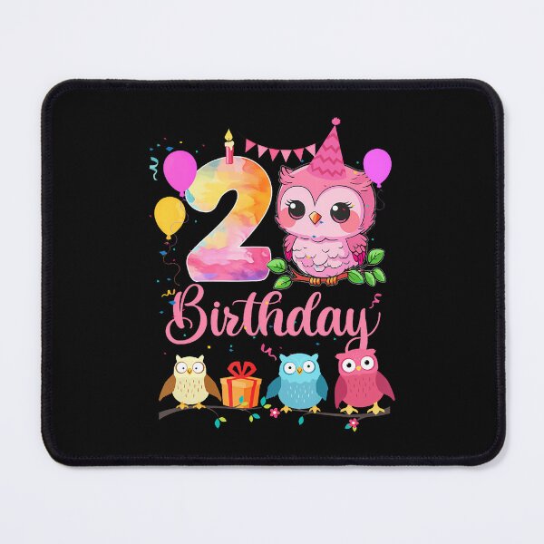 Item preview, 2Nd Owl Birthday Party 2 Years Old Girls Owl Birthday designed and sold by Fereskabilon.