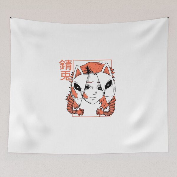 Item preview, Fox Mask Peach Hair Ghost Student designed and sold by JohnnyFive8.