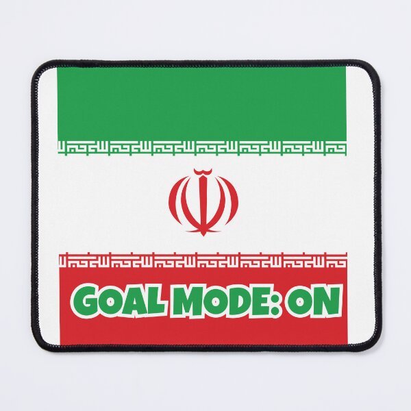 Item preview, Iran Soccer Fan Shirt – GOALMODE: ON Football Tee designed and sold by LovelyHappyGift.