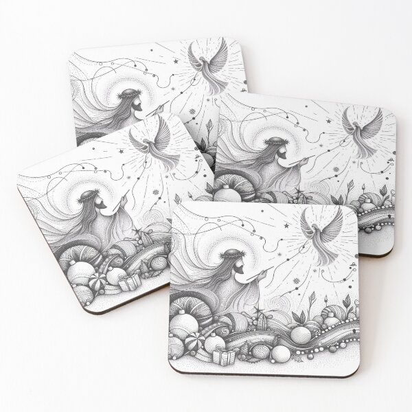 Item preview, Magical Illustration of a Dreamy Fantasy World designed and sold by dremneaw.