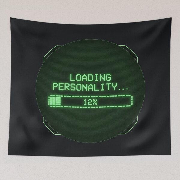 Item preview, Loading Personality Retro Interface designed and sold by QuietNovaShop.