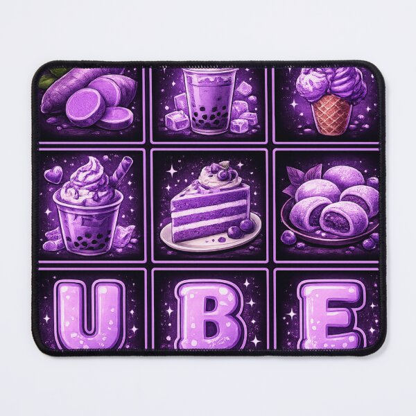 Item preview, Purple Ube Pop Art Design designed and sold by redsharkuk.