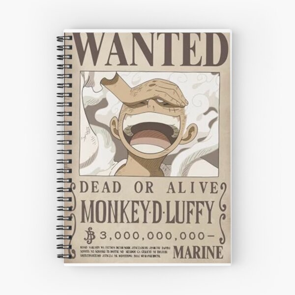 Item preview, One Piece Luffy as Nika wanted Poster designed and sold by MonnSatis.