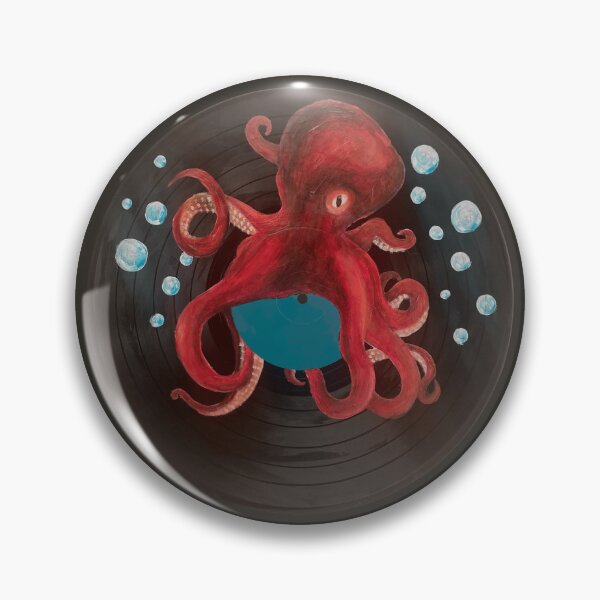 Item preview, Octopus Record designed and sold by chelsea125.