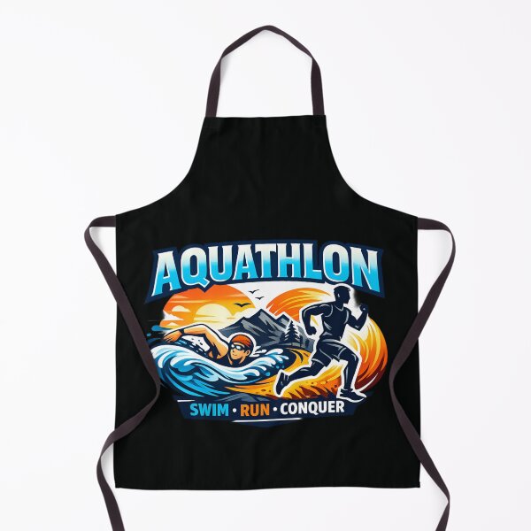 Item preview, Aquathlon - Swim Run Conquer designed and sold by SidTastic .