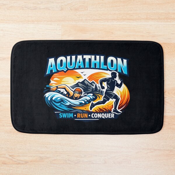 Item preview, Aquathlon - Swim Run Conquer designed and sold by SidTastic .