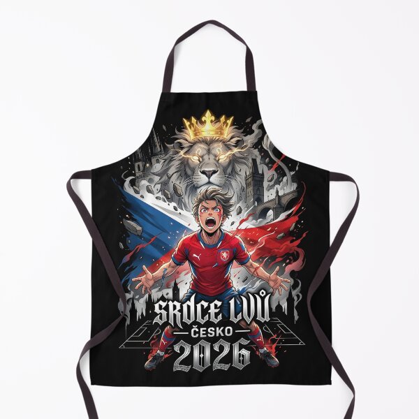 Item preview, Srdce Lvu Czech Republic - World Cup 2026 Design designed and sold by VoidAnimeStudio.