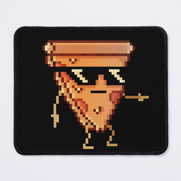 Item preview, Pizza with Pixel Art Glasses designed and sold by NF Designs Studio DTF.