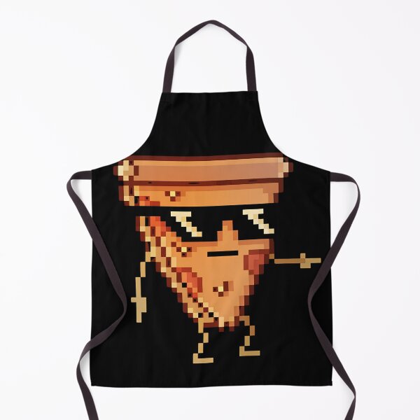 Item preview, Pizza with Pixel Art Glasses designed and sold by NF Designs Studio DTF.