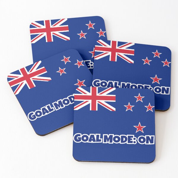 Item preview, New Zealand Soccer Fan Shirt – GOALMODE: ON Football Tee designed and sold by LovelyHappyGift.