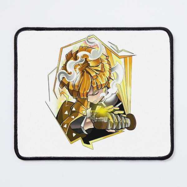 Item preview, Thunder Breathing Sleep Fighting Yellow Haori designed and sold by JohnnyFive8.