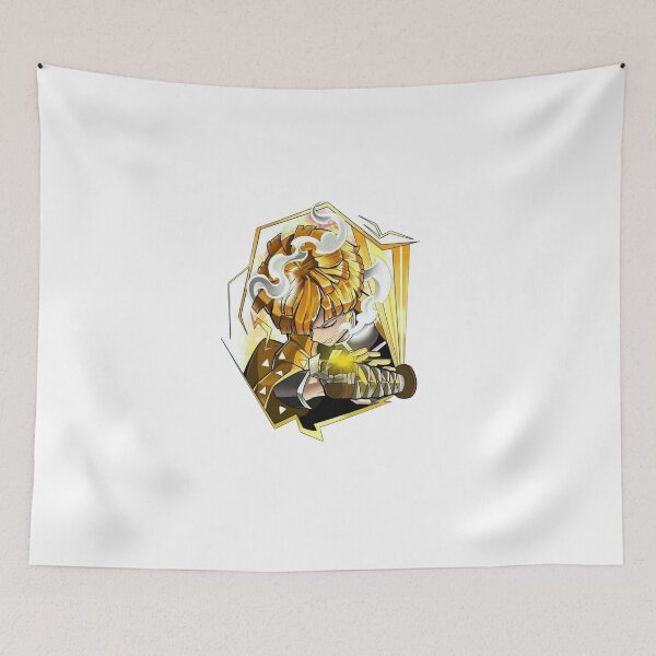 Item preview, Thunder Breathing Sleep Fighting Yellow Haori designed and sold by JohnnyFive8.