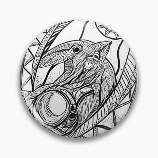 Item preview, Linear Abstract Bird Art designed and sold by dremneaw.